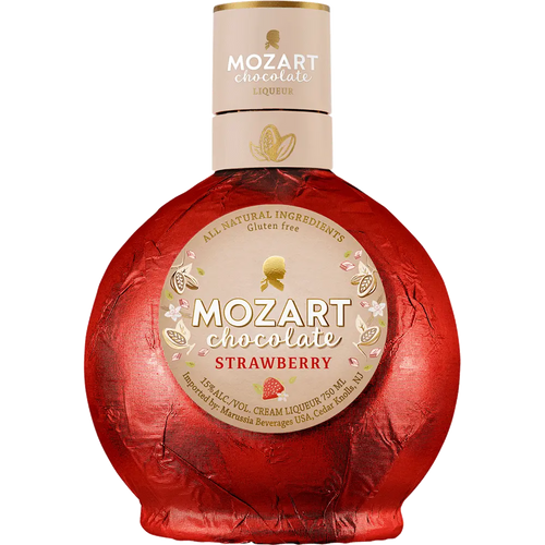 Mozart White Chocolate Strawberry Cream Liqueur - 750 ML