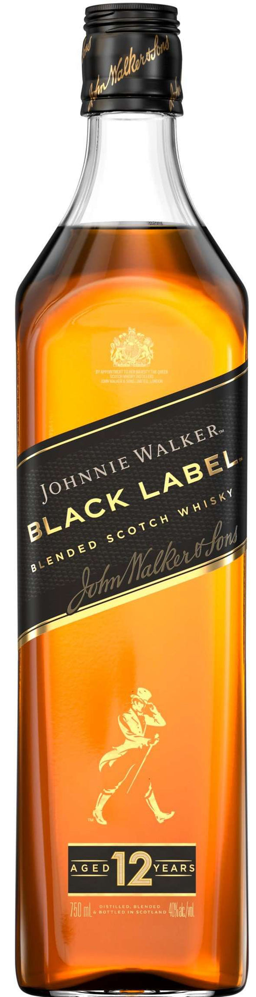 Johnnie Walker Blended Scotch Black Label 12 Yr 80 - 1.75 L