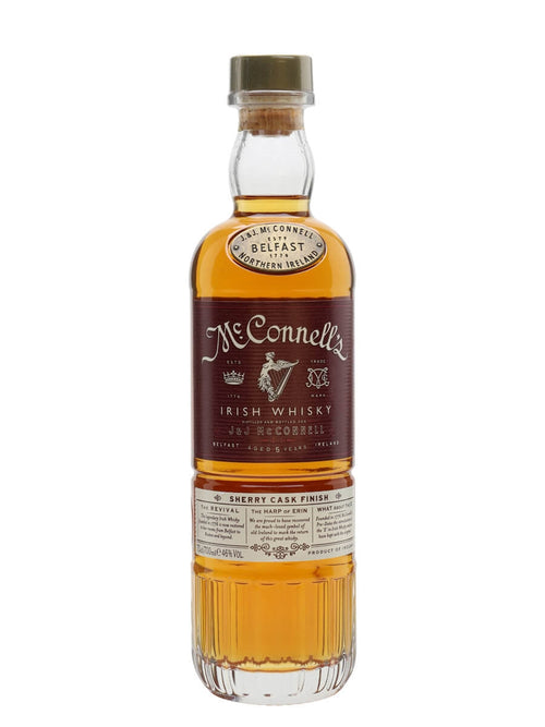 Mcconnell'S Blended Irish Whiskey Sherry Cask Finish 5 Yr 92 750Ml