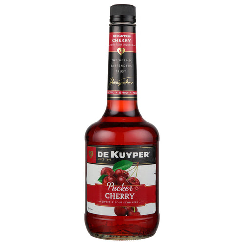 Dekuyper Sweet & Sour Cherry Schnapps Pucker 30 1L