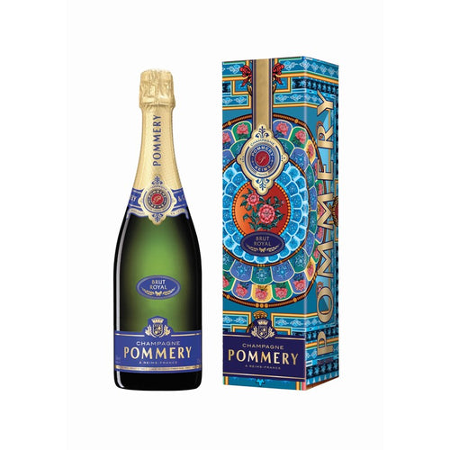 Pommery Champagne Brut Royal W Gift Box Wine - 750 ML