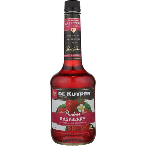 Dekuyper Sour Raspberry Schnapps Pucker 30 1L