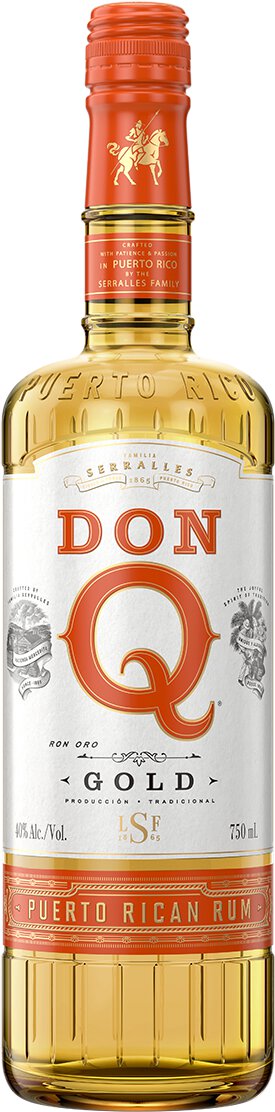 Don Q Gold Rum - 750 ML