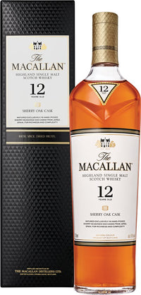 The Macallan Sherry Oak 12 Years Old Single Malt Scotch Whisky 750ml