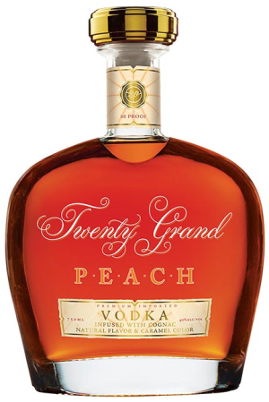 Twenty Grand Peach Vodka Cognac - 750 ML