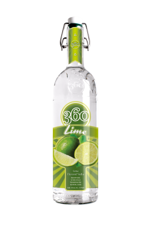 360 Lime Vodka - 750 ML