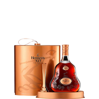 Hennessy XO Cognac Holiday Bottle With Gift Box & Ice Stamp
