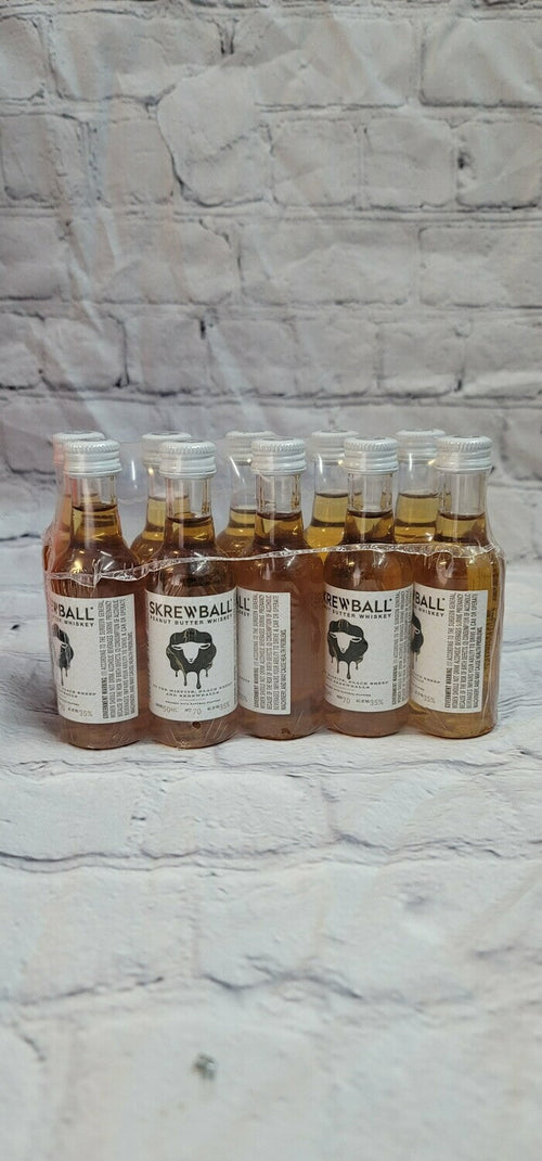 Skrewball Peanut Butter Flavored Whiskey 70 10pk - 50 ML