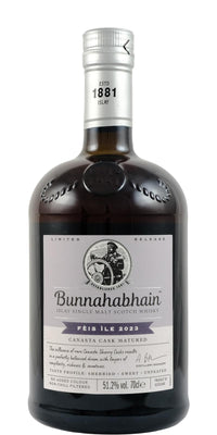 Bunnahabhain Single Malt Scotch Feis Ile 2023 Canasta Cask Matured Limited Edition 102.4 700Ml