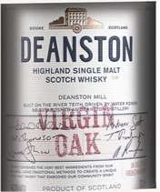Deanston Single Malt Scotch Finished In Virgin Oak 92.6 W/ Whiskey Stone 750Ml
