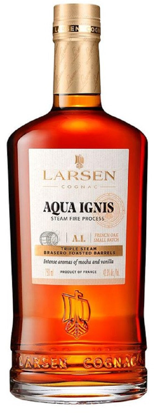 Larsen Cognac Aqua Ignis 84.6 - 750 ML