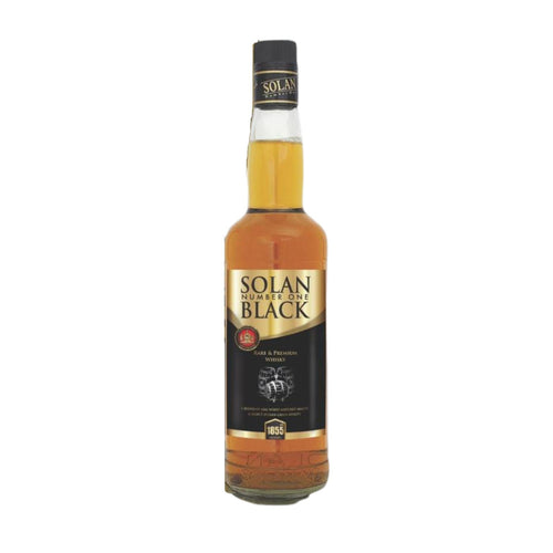 Solan Number One Black Rare and Premium Whisky - 750 ML