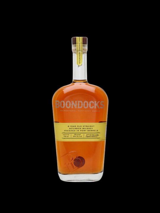Boondocks Whiskey 6 Years Old Finished In Port Barrels Straight Bourbon Whiskey
