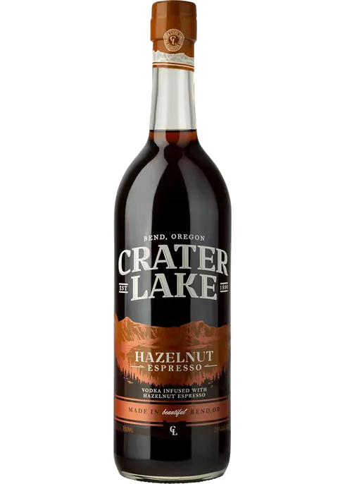 Crater Lake Hazelnut Espresso Vodka