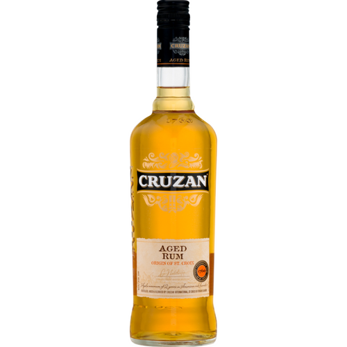 Cruzan Dark Rum Aged 2 Yr 80 - 750 ML