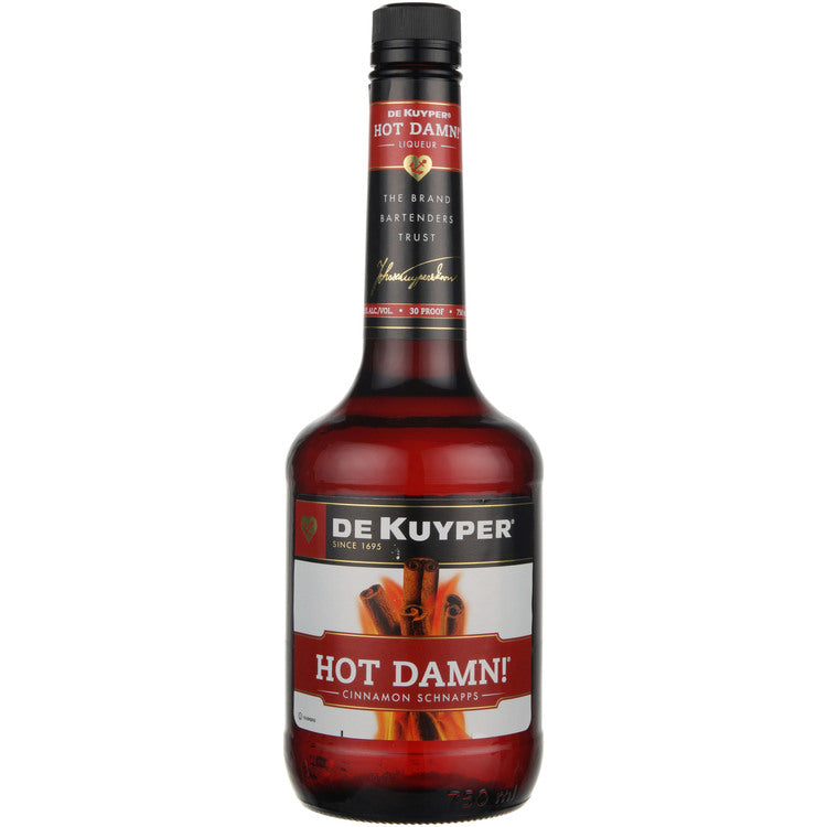 Dekuyper Cinnamon Schnapps Hot Damn! 100 750Ml