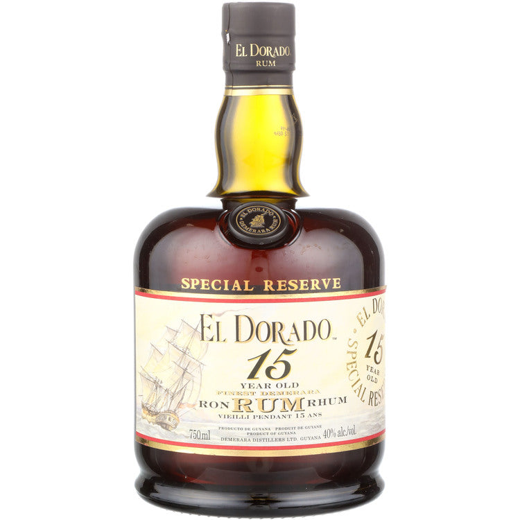 El Dorado 15 Year Old Special Reserve Finest Demerara Rum - 750 ML