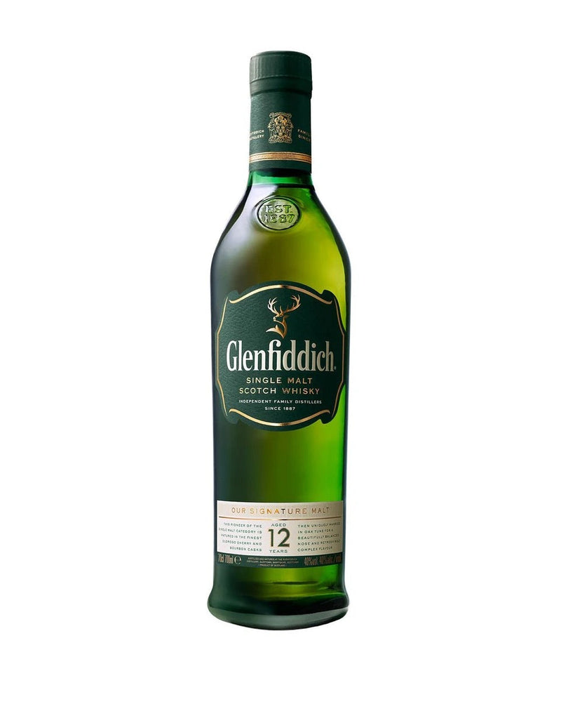Glenfiddich 12 Year Old Single Malt Scotch Whisky 1L