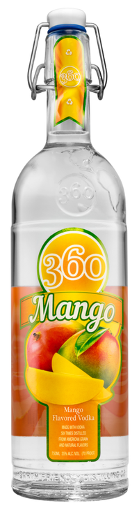 360 Mango Vodka - 750 ML