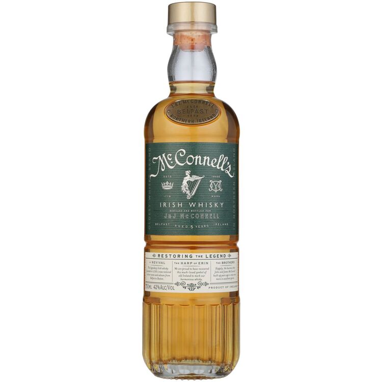 Mcconnell'S Blended Irish Whiskey 5 Yr 84 750Ml