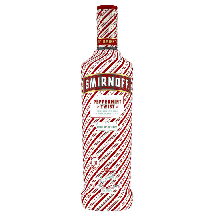 Smirnoff Peppermint Flavored Vodka Peppermint Twist Limited Edition 60 750Ml