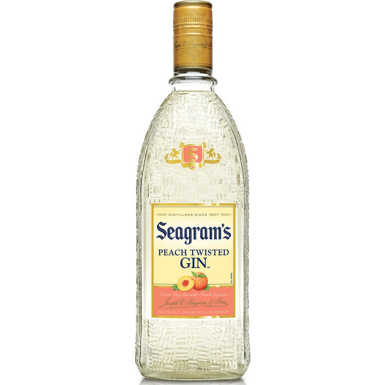 Seagram'S Peach Flavored Gin Twisted 70 750Ml