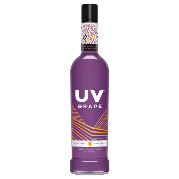 Uv Grape Flavored Vodka 60 - 1.75 L