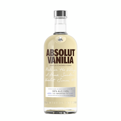 Absolut Vanilla Flavored Vodka Vanilia 76 - 750 ML