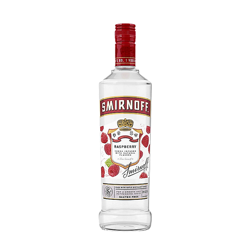 Smirnoff Vodka Raspberry Flavored 60 - 750 ML