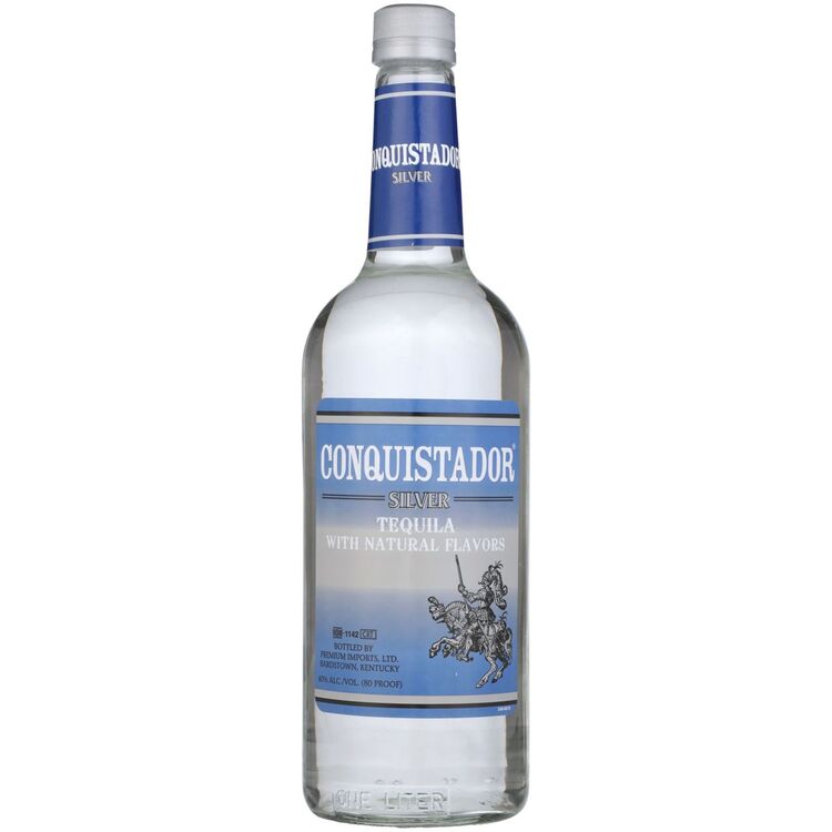 El Conquistador Tequila Silver 80 1L