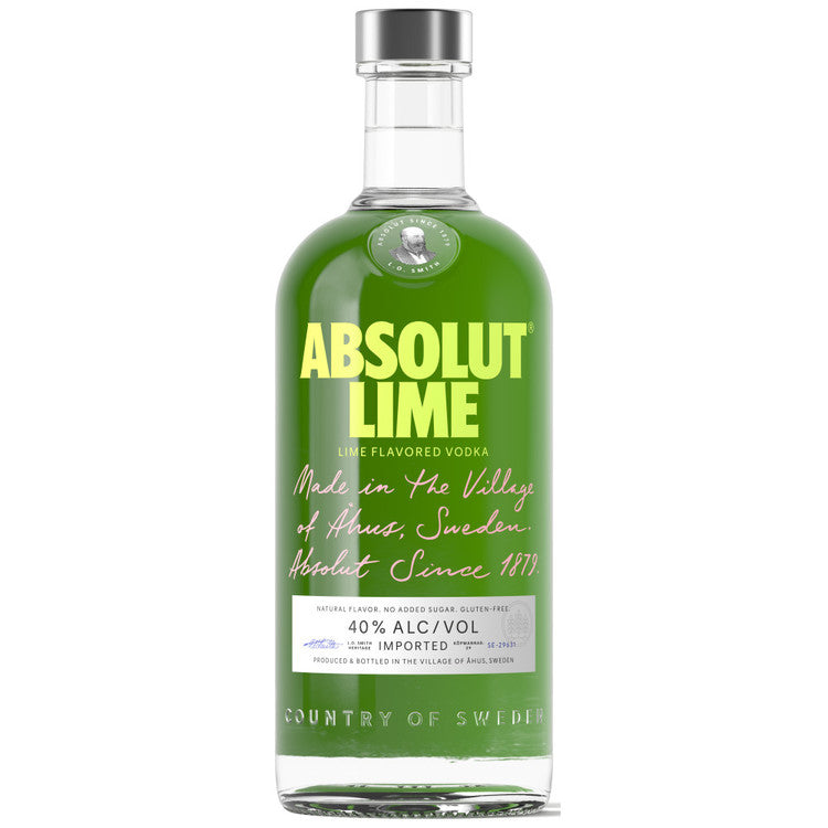Absolut Lime Flavored Vodka 80 - 1.75 L