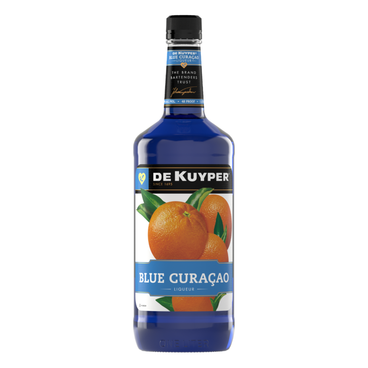 Dekuyper Curacao Blue 48 - 750 ML