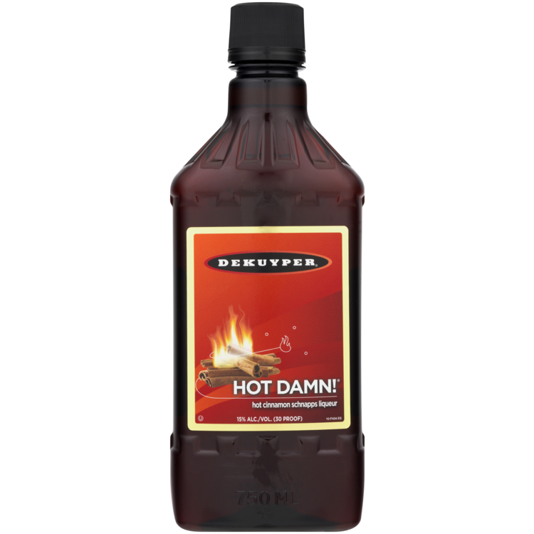 Dekuyper Cinnamon Schnapps Hot Damn! 30 - 1 L