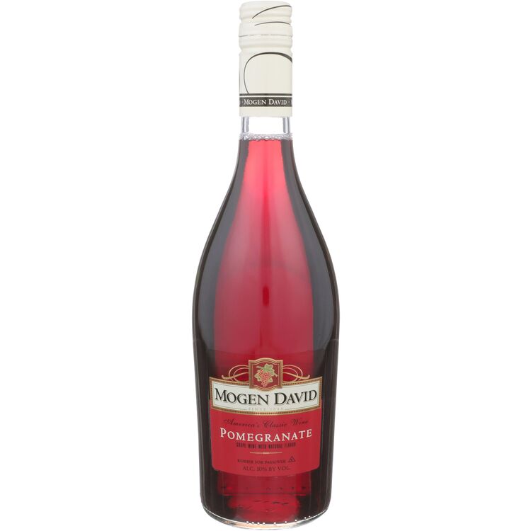Mogen David Pomegranate Flavored Wine - 750 ML