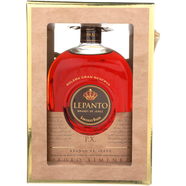 Lepanto Brandy De Jerez Pedro Ximenez Solera Gran Reserva 80 750Ml