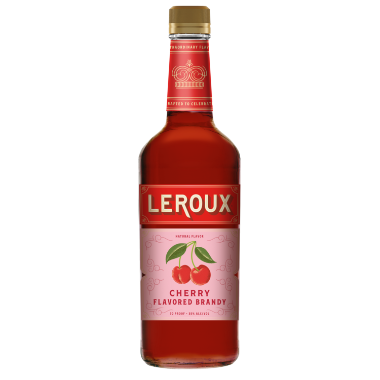 Leroux Cherry Flavored Brandy 70 - 750 ML