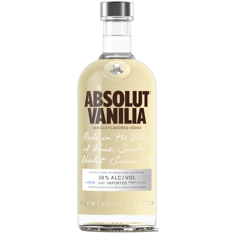 Absolut Vanilla Flavored Vodka Vanilia 76 - 1 L