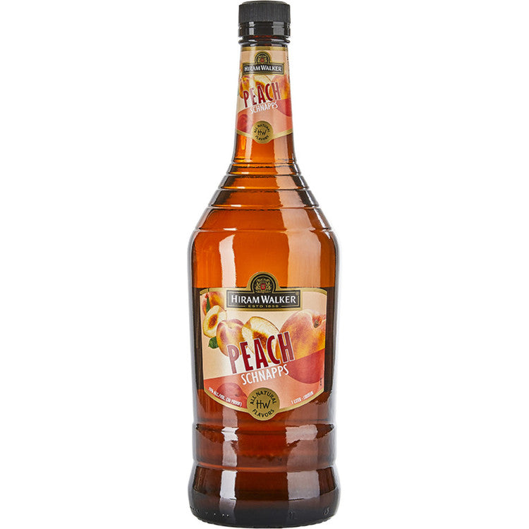 Hiram Walker Peach Schnapps 30 750Ml
