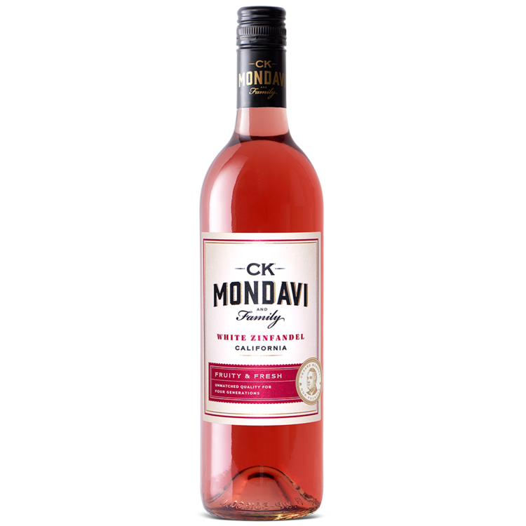Ck Mondavi White Zinfandel California 2016 750Ml