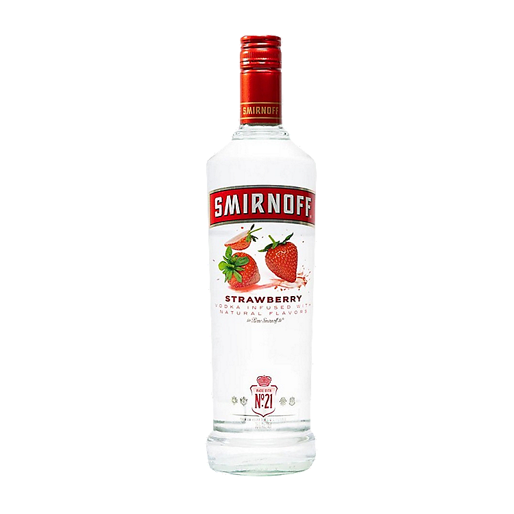 Smirnoff Vodka Strawberry Flavored 60 - 750 ML