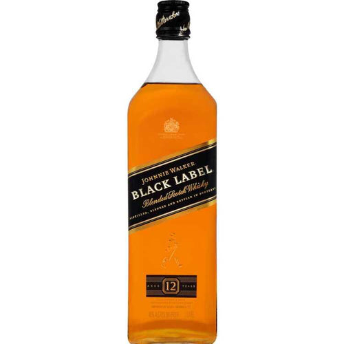 Johnnie Walker Blended Scotch Black Label 12 Yr 80 - 750 ML