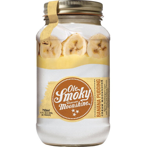 Ole Smoky Banana Pudding Cream Moonshine 35 750Ml