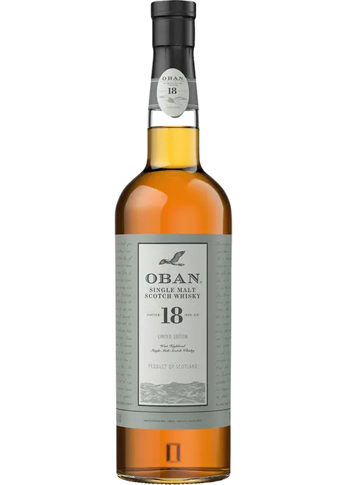 Oban 18 Year Old Single Malt Scotch Whisky - 750 ML