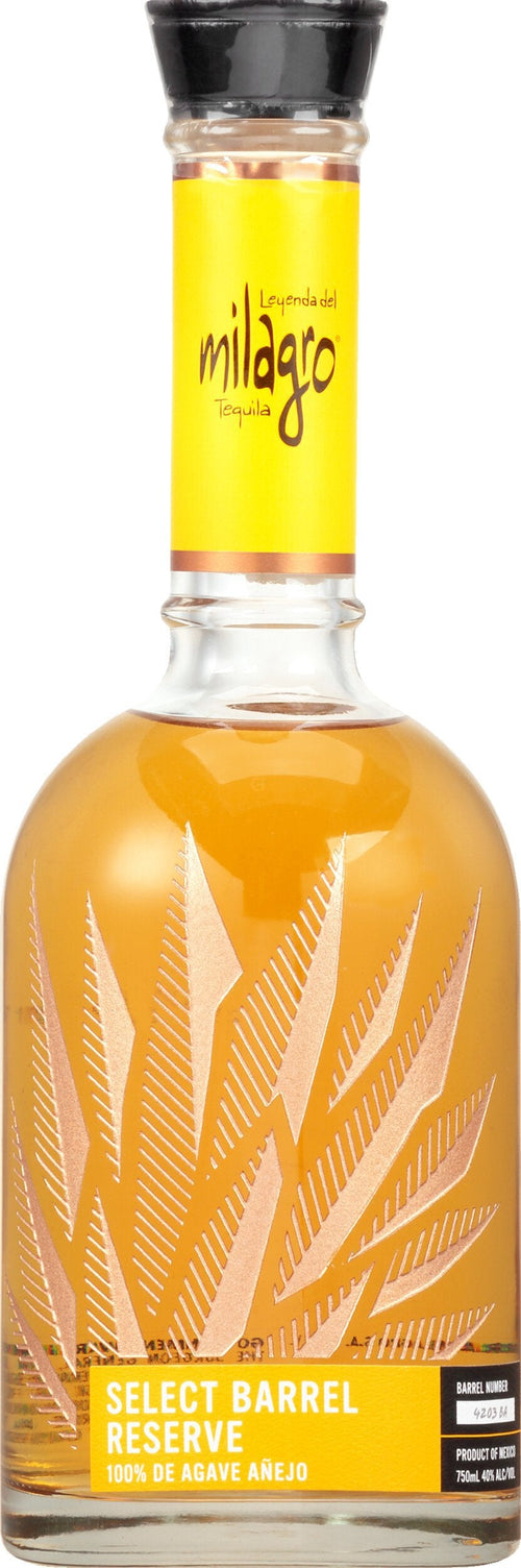 Milagro Select Barrel Reserve Anejo Tequila