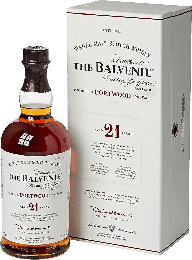 The Balvenie 21 Year Old PortWood Finished Single Malt Scotch Whisky