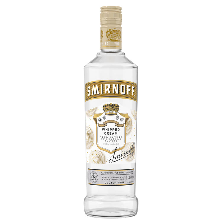 Smirnoff Whipped Cream Flavored Vodka 60 - 750 ML