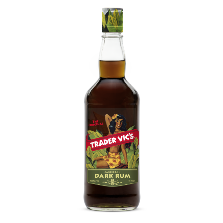 Trader Vic'S Dark Rum 80 750Ml